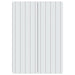 Dulap montat pe perete Alb 66 x 34,5 x 92 cm Lemn prelucrat - WALTI WALTI