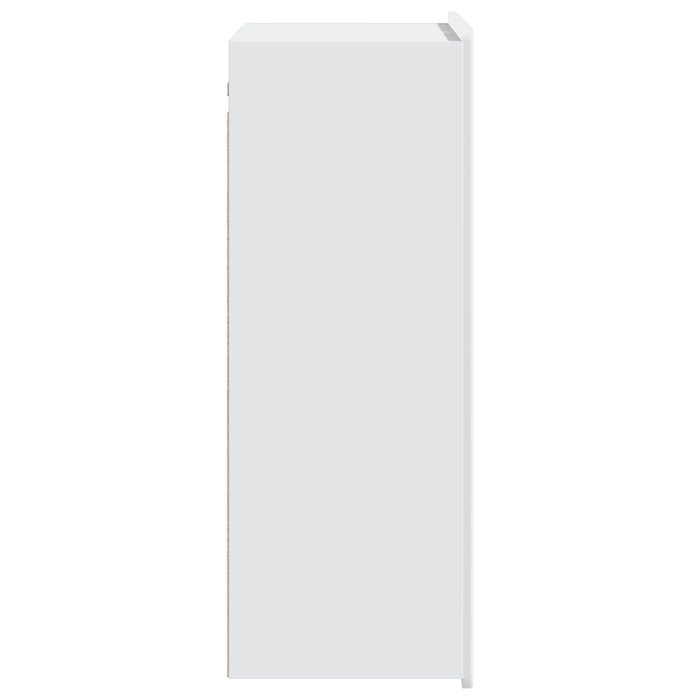 Dulap montat pe perete Alb 66 x 34,5 x 92 cm Lemn prelucrat - WALTI WALTI