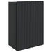 Dulap montat pe perete Negru 66 x 34,5 x 92 cm Lemn prelucrat - WALTI WALTI