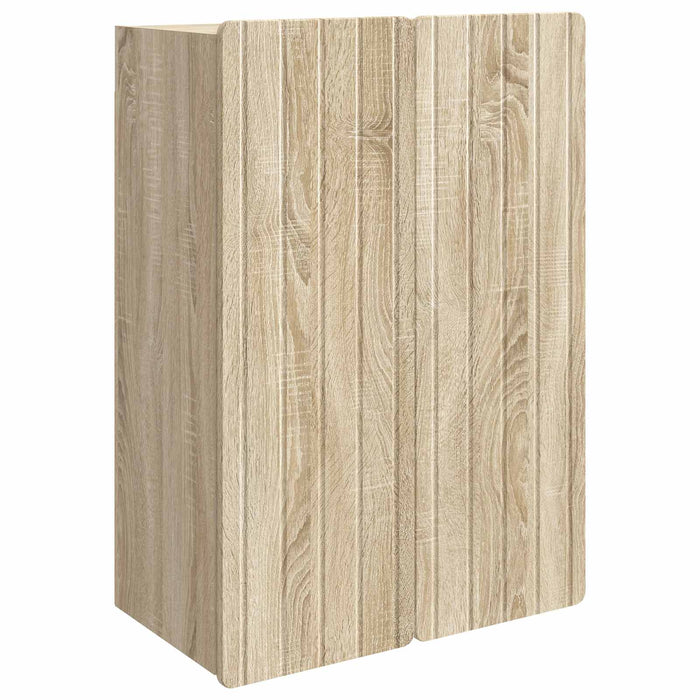 Dulap montat pe perete Stejar Sonoma 66 x 34,5 x 92 cm - WALTI WALTI
