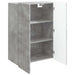Dulap montat pe perete Gri Beton 66 x 34,5 x 92 cm - WALTI WALTI