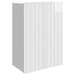 Dulap montat pe perete Alb foarte lucios 66 x 34,5 x 92 cm - WALTI WALTI