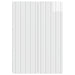 Dulap montat pe perete Alb foarte lucios 66 x 34,5 x 92 cm - WALTI WALTI
