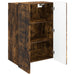 Dulap montat pe perete Stejar fumuriu 66 x 34,5 x 92 cm - WALTI WALTI