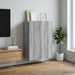 Dulap montat pe perete Sonoma gri 66 x 34,5 x 92 cm - WALTI WALTI