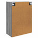 Dulap montat pe perete Sonoma gri 66 x 34,5 x 92 cm - WALTI WALTI