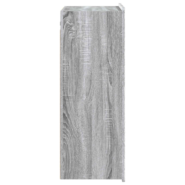 Dulap montat pe perete Sonoma gri 66 x 34,5 x 92 cm - WALTI WALTI
