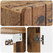 Dulap montat pe perete Lemn vechi 66 x 34,5 x 92 cm - WALTI WALTI