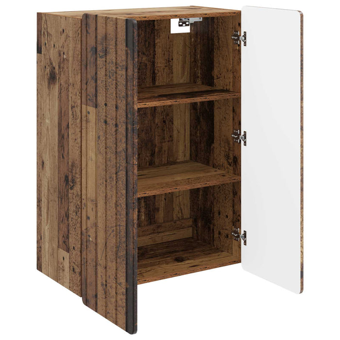 Dulap montat pe perete Lemn vechi 66 x 34,5 x 92 cm - WALTI WALTI