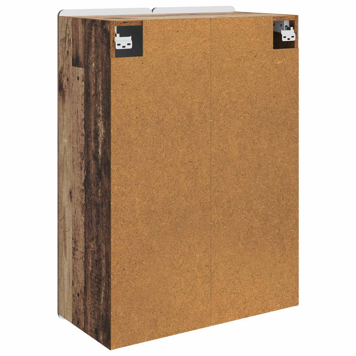 Dulap montat pe perete Lemn vechi 66 x 34,5 x 92 cm - WALTI WALTI