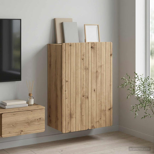 Dulap montat pe perete 66 x 34,5 x 92 cm Lemn prelucrat - WALTI WALTI