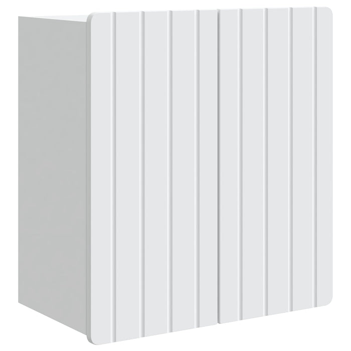 Dulap montat pe perete Alb 59 x 31 x 64 cm Lemn prelucrat - WALTI WALTI