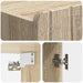 Dulap montat pe perete Stejar Sonoma 59 x 31 x 64 cm - WALTI WALTI