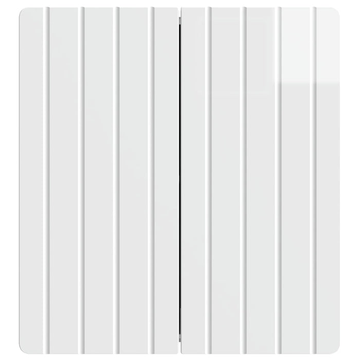Dulap montat pe perete Alb foarte lucios 59 x 31 x 64 cm - WALTI WALTI