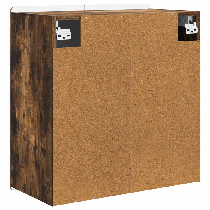 Dulap montat pe perete Stejar fumuriu 59 x 31 x 64 cm - WALTI WALTI
