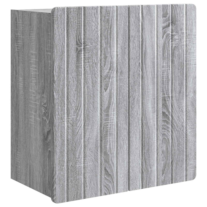Dulap montat pe perete Sonoma gri 59 x 31 x 64 cm - WALTI WALTI