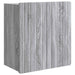 Dulap montat pe perete Sonoma gri 59 x 31 x 64 cm - WALTI WALTI