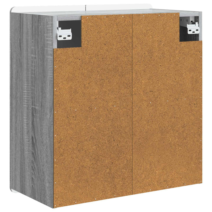 Dulap montat pe perete Sonoma gri 59 x 31 x 64 cm - WALTI WALTI