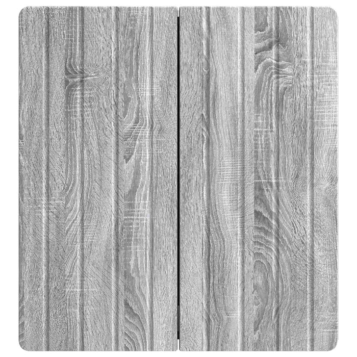 Dulap montat pe perete Sonoma gri 59 x 31 x 64 cm - WALTI WALTI