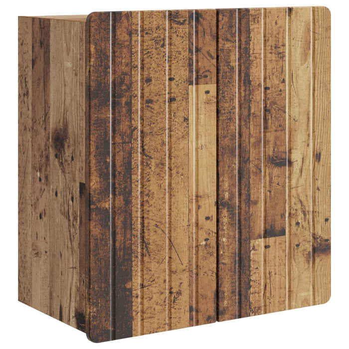 Dulap montat pe perete Lemn vechi 59 x 31 x 64 cm - WALTI WALTI