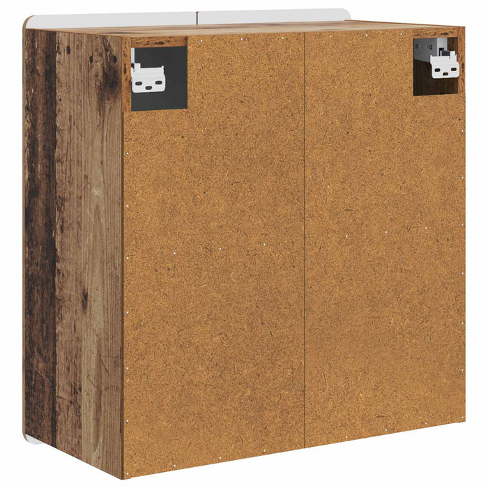 Dulap montat pe perete Lemn vechi 59 x 31 x 64 cm - WALTI WALTI