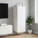 Dulap montat pe perete Alb 33 x 34,5 x 94 cm Lemn prelucrat - WALTI WALTI