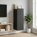 Dulap montat pe perete Negru 33 x 34,5 x 94 cm Lemn prelucrat - WALTI WALTI