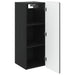 Dulap montat pe perete Negru 33 x 34,5 x 94 cm Lemn prelucrat - WALTI WALTI