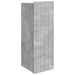 Dulap montat pe perete Gri Beton 33 x 34,5 x 94 cm - WALTI WALTI