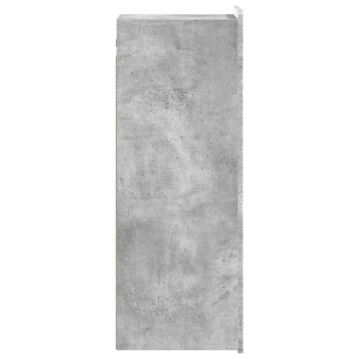 Dulap montat pe perete Gri Beton 33 x 34,5 x 94 cm - WALTI WALTI