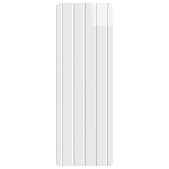 Dulap montat pe perete Alb foarte lucios 33 x 34,5 x 94 cm - WALTI WALTI