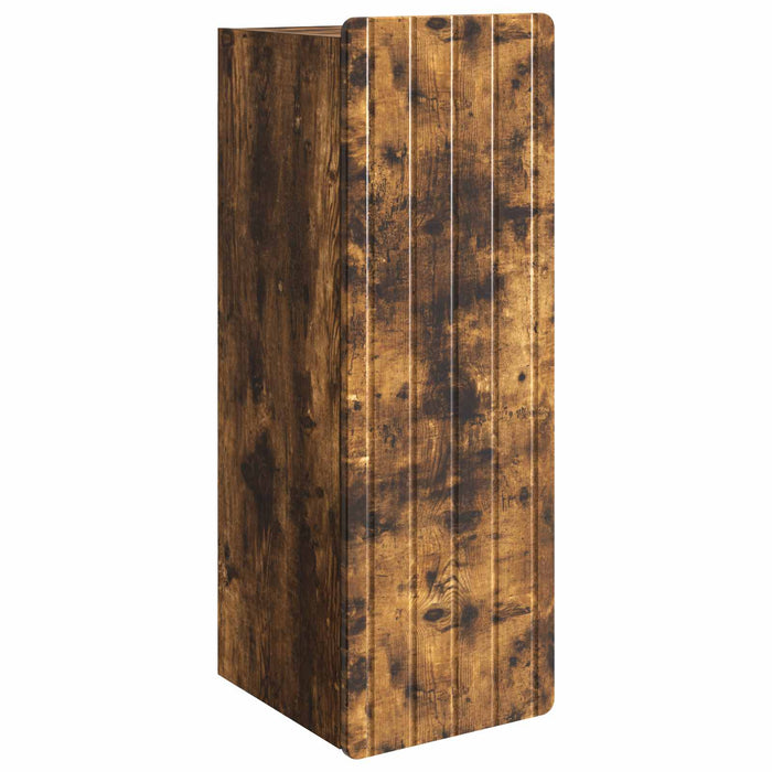 Dulap montat pe perete Stejar fumuriu 33 x 34,5 x 94 cm - WALTI WALTI