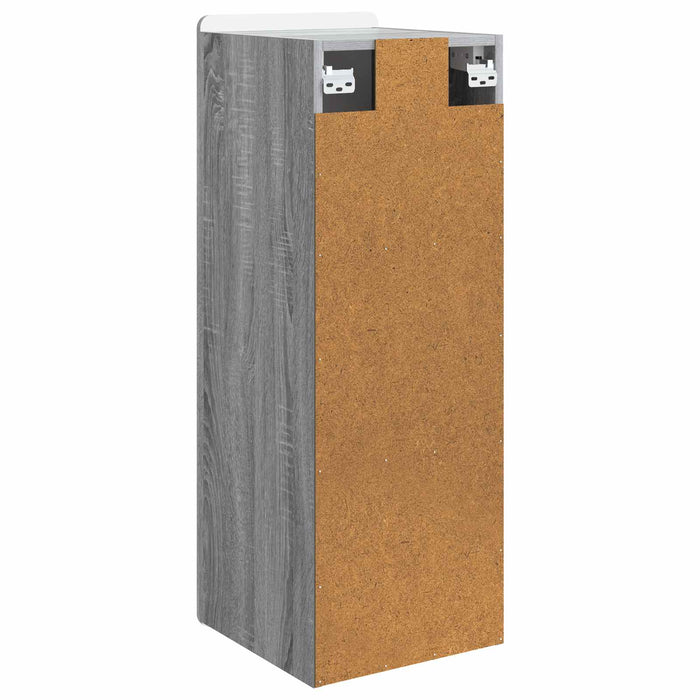Dulap montat pe perete Sonoma gri 33 x 34,5 x 94 cm - WALTI WALTI
