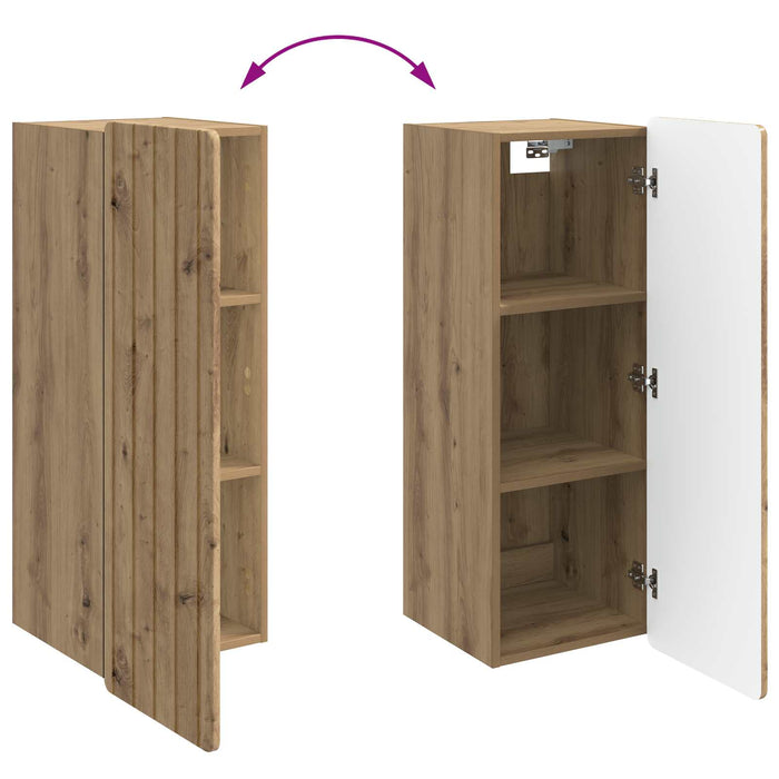 Dulap montat pe perete 33 x 34,5 x 94 cm Lemn prelucrat WALTI