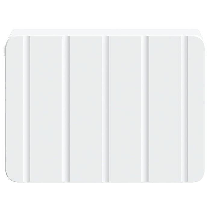 Dulap de noapte suspendat Alb 33 x 34,5 x 24 cm Lemn prelucrat - WALTI WALTI