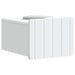 Dulap de noapte suspendat Alb 33 x 34,5 x 24 cm Lemn prelucrat - WALTI WALTI
