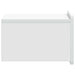 Dulap de noapte suspendat cu sertar 2 pcs Alb 33 x 34,5 x 24 cm - WALTI WALTI