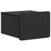 Dulap de noapte suspendat cu sertar Negru 33 x 34,5 x 24 cm - WALTI WALTI