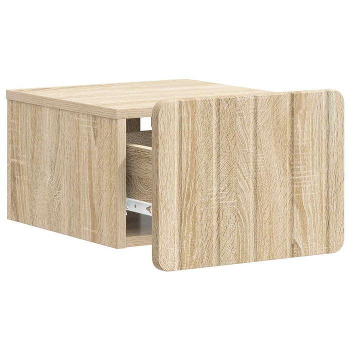 Dulap de noapte suspendat Stejar Sonoma 33 x 34,5 x 24 cm - WALTI WALTI
