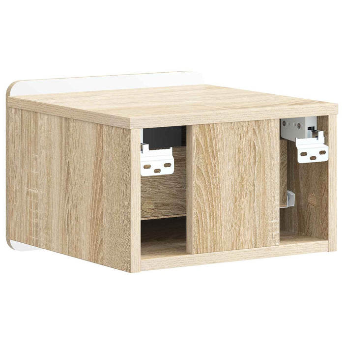 Dulap de noapte suspendat Stejar Sonoma 33 x 34,5 x 24 cm - WALTI WALTI
