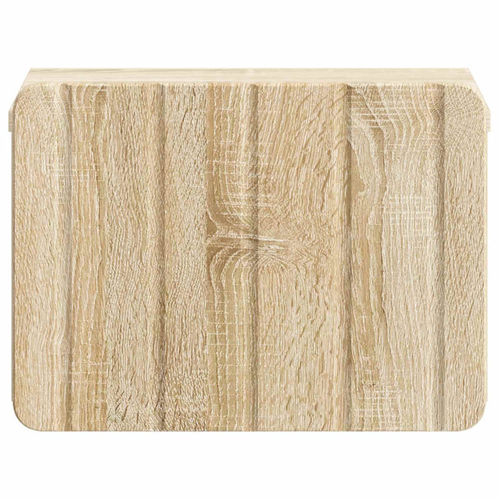 Dulap de noapte suspendat Stejar Sonoma 33 x 34,5 x 24 cm - WALTI WALTI