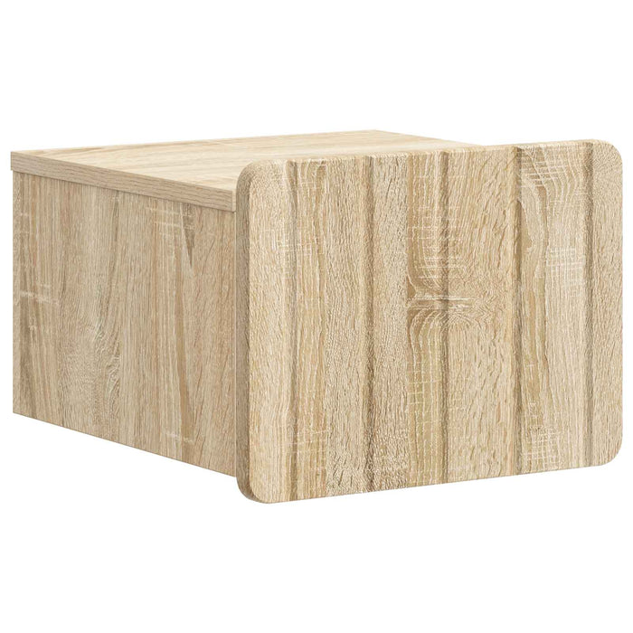 Dulap de noapte suspendat 2 pcs Stejar Sonoma 33 x 34,5 x 24 cm - WALTI WALTI