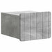 Dulap de noapte suspendat cu sertar Gri Beton 33 x 34,5 x 24 cm - WALTI WALTI