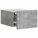 Dulap de noapte suspendat cu sertar Gri Beton 33 x 34,5 x 24 cm - WALTI WALTI