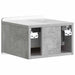 Dulap de noapte suspendat cu sertar Gri Beton 33 x 34,5 x 24 cm - WALTI WALTI