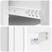 Dulap de noapte suspendat Alb foarte lucios 33 x 34,5 x 24 cm - WALTI WALTI
