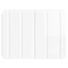 Dulap de noapte suspendat Alb foarte lucios 33 x 34,5 x 24 cm - WALTI WALTI
