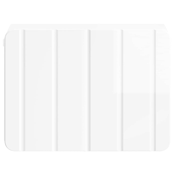 Dulap de noapte suspendat cu sertar 2 pcs Alb foarte lucios - WALTI WALTI