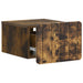 Dulap de noapte suspendat Stejar fumuriu 33 x 34,5 x 24 cm - WALTI WALTI