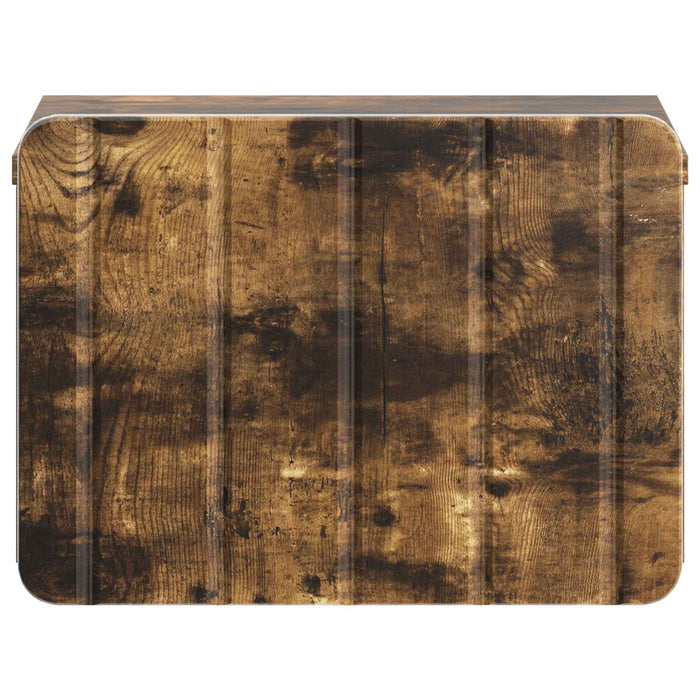 Dulap de noapte suspendat Stejar fumuriu 33 x 34,5 x 24 cm - WALTI WALTI